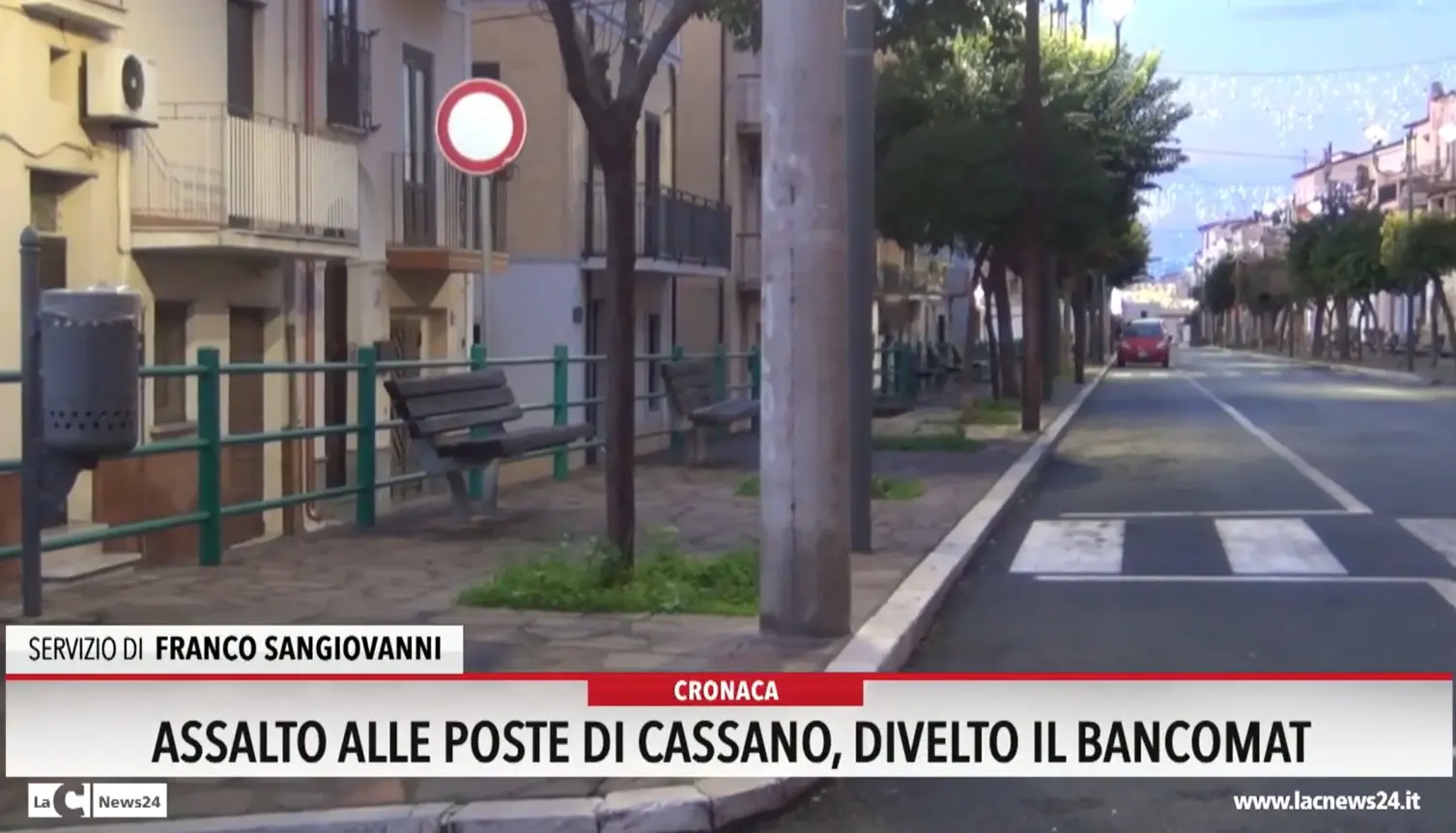 Assalto alle poste di Cassano, divelto il bancomat