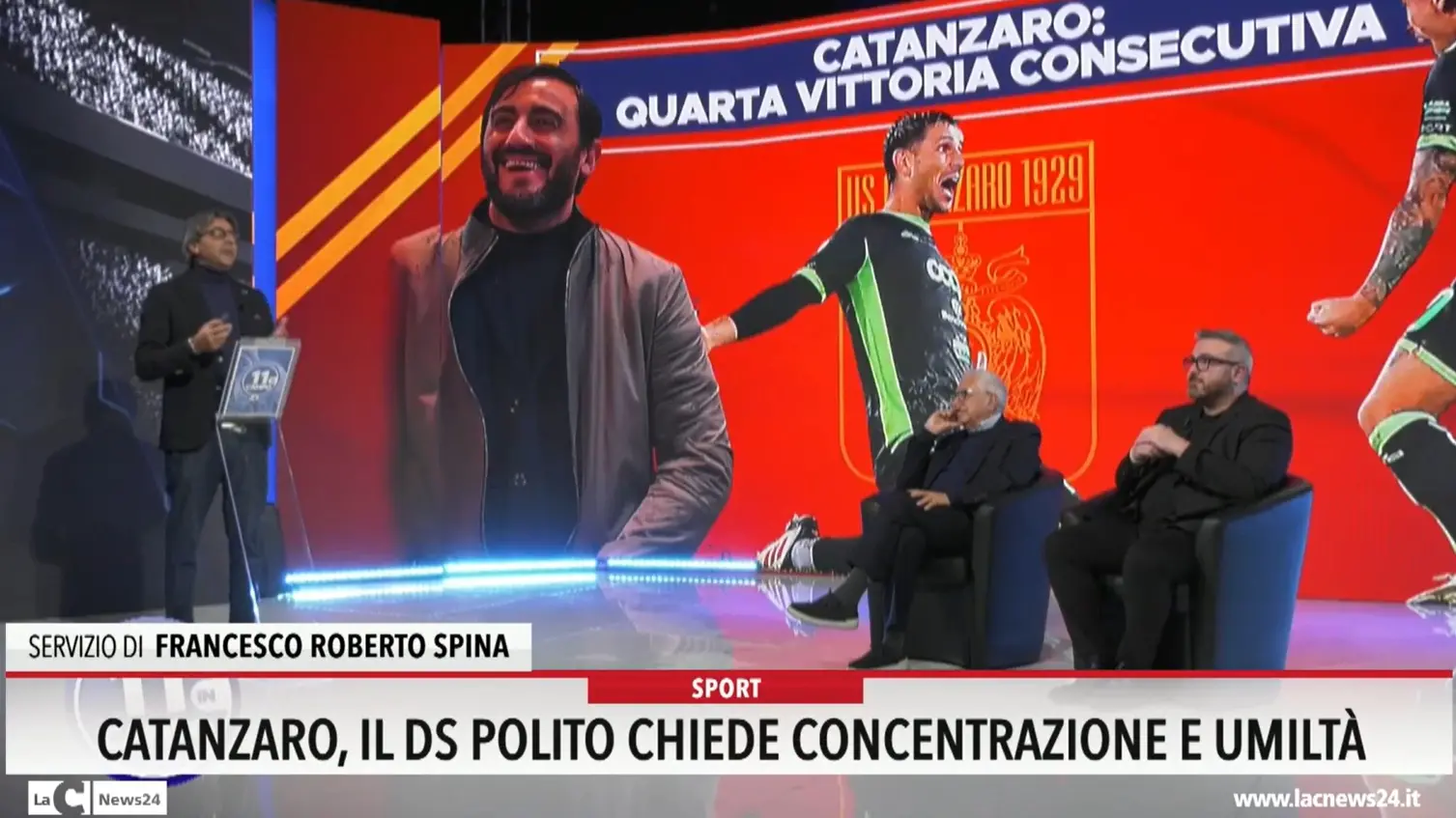 Catanzaro, il ds Polito chiede concentrazione e umiltà