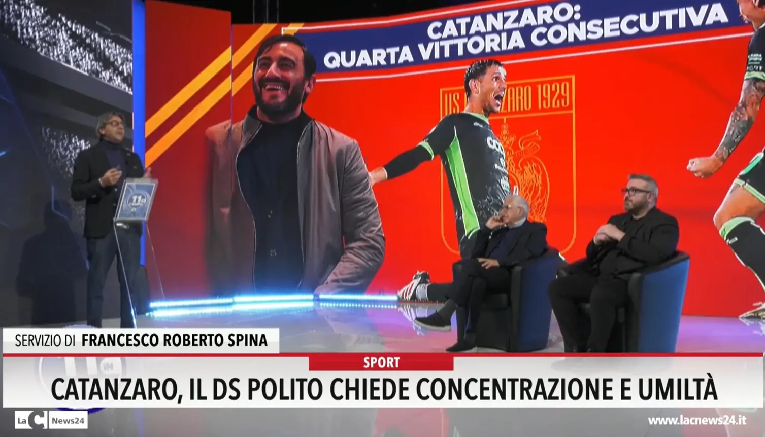 Catanzaro, il ds Polito chiede concentrazione e umiltà