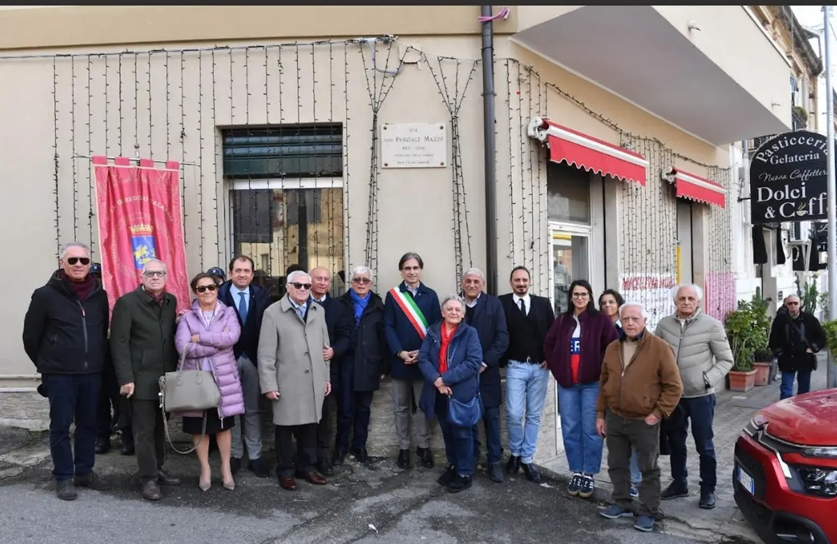 Gallico onora la memoria di Pasquale Mazzù con l’intitolazione di una via\n