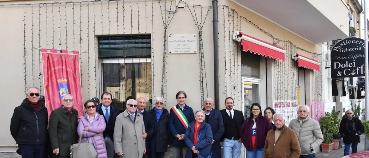 Gallico onora la memoria di Pasquale Mazzù con l’intitolazione di una via\n