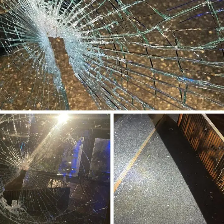 Rende, assalto notturno in un noto bar: ladri respinti dal vetro antisfondamento\n