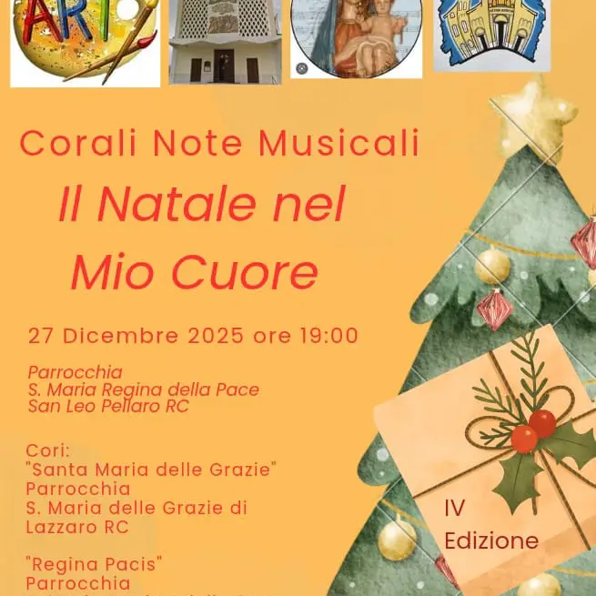 Il Natale nel cuore: a San Leo di Pellaro torna “Corali Note Musicali”\n