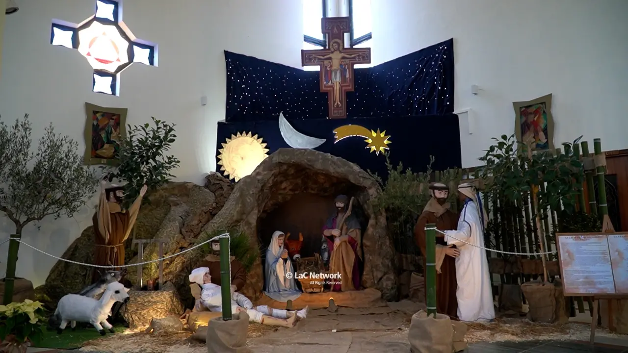 A Scalea un presepe che parla all’uomo di oggi: San Francesco d’Assisi e la luce nel buio\n