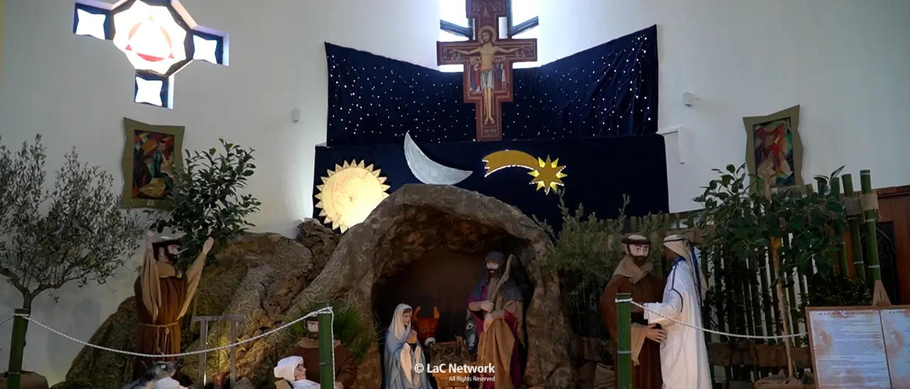 A Scalea un presepe che parla all’uomo di oggi: San Francesco d’Assisi e la luce nel buio\n