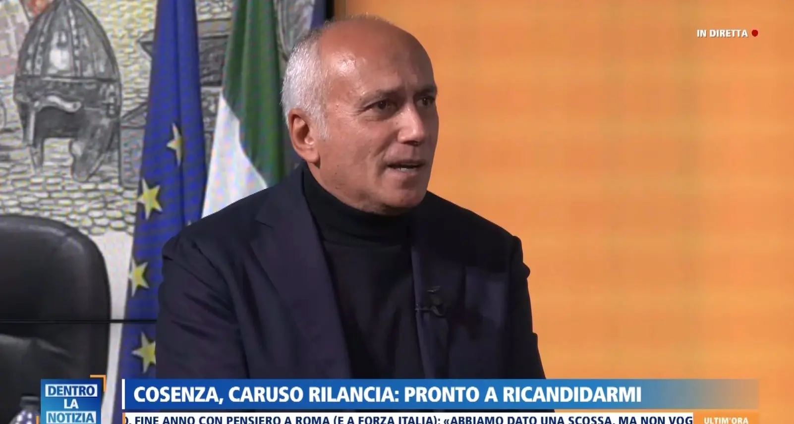 Dal risanamento dei conti al nuovo ospedale passando per il Capodanno: Caruso racconta la sua Cosenza a Dentro la Notizia