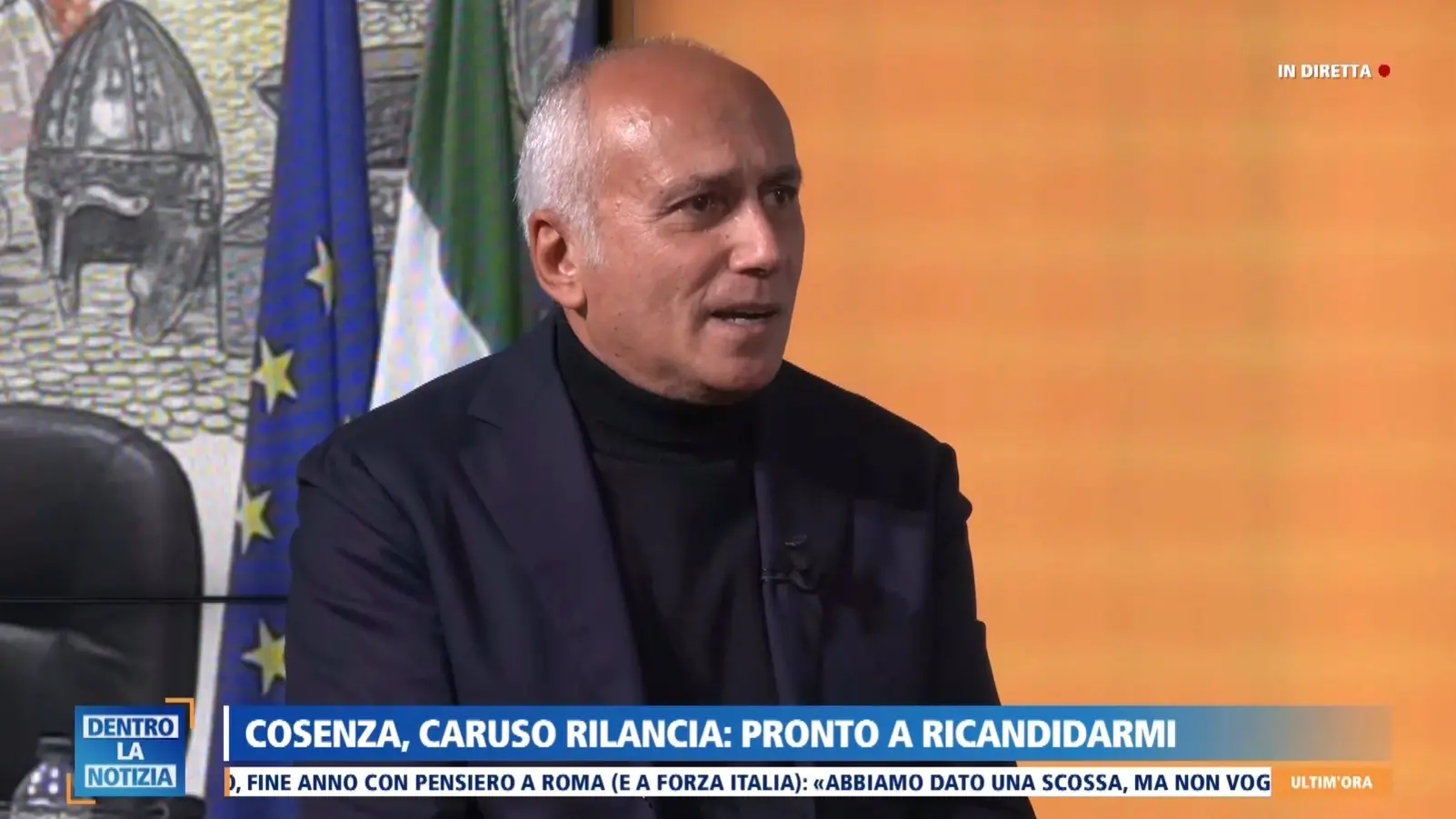 Dal risanamento dei conti al nuovo ospedale passando per il Capodanno: Caruso racconta la sua Cosenza a Dentro la Notizia