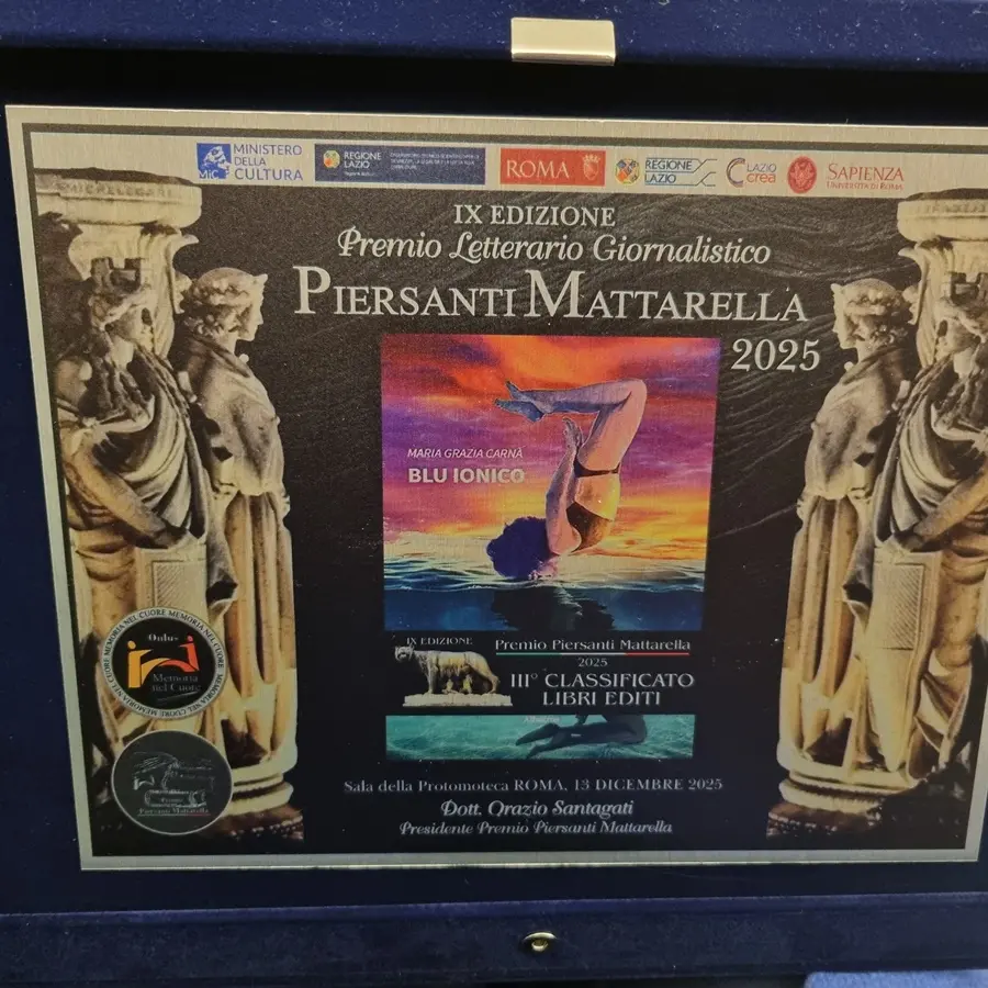 Il premio letterario Piersanti Mattarella alla reggina Maria Grazia Carnà\n
