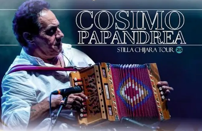 Musica e radici a Gioiosa Ionica con Cosimo Papandrea e il suo live Stilla Chjiara Tour\n