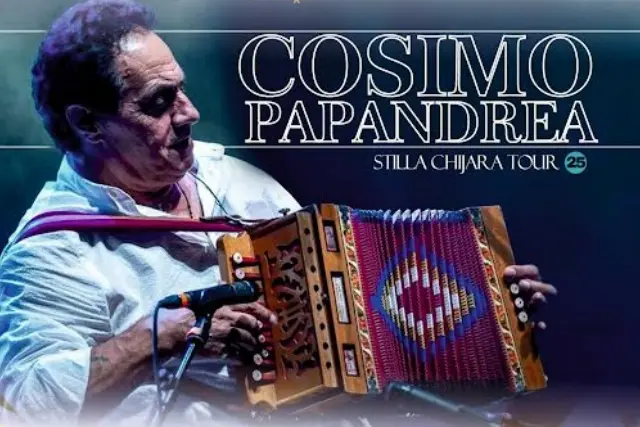 Musica e radici a Gioiosa Ionica con Cosimo Papandrea e il suo live Stilla Chjiara Tour\n