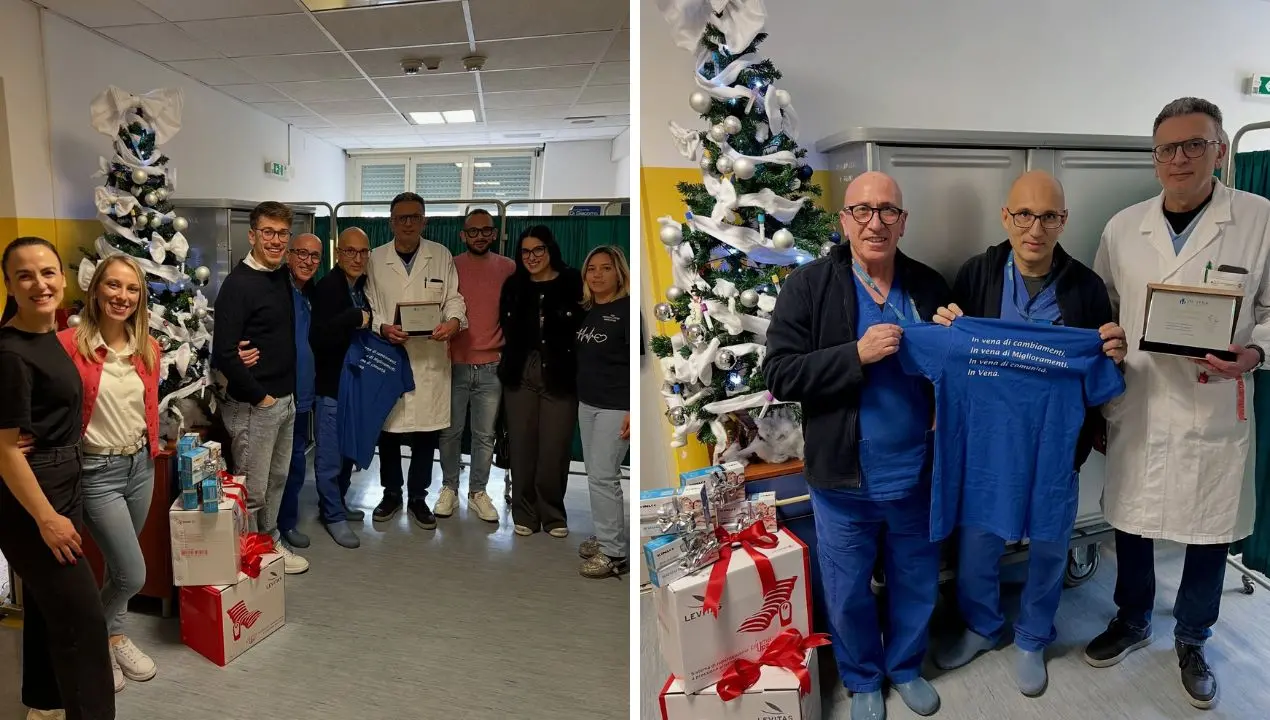 Attrezzature mediche per l’Ortopedia dell’ospedale di Vibo, il dono speciale dell’associazione In Vena aps\n