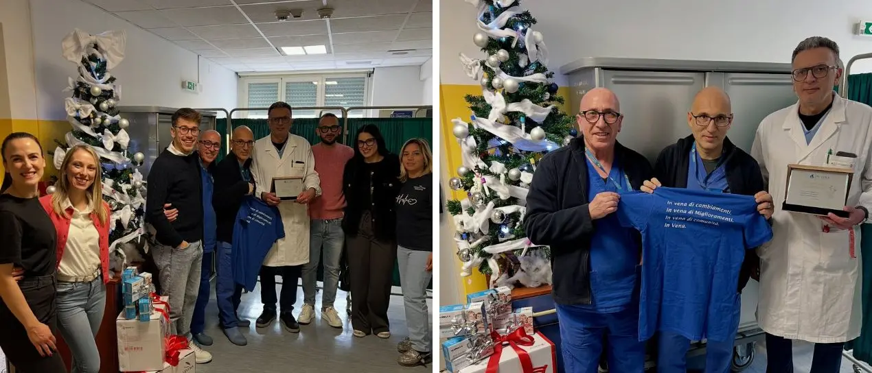 Attrezzature mediche per l’Ortopedia dell’ospedale di Vibo, il dono speciale dell’associazione In Vena aps\n