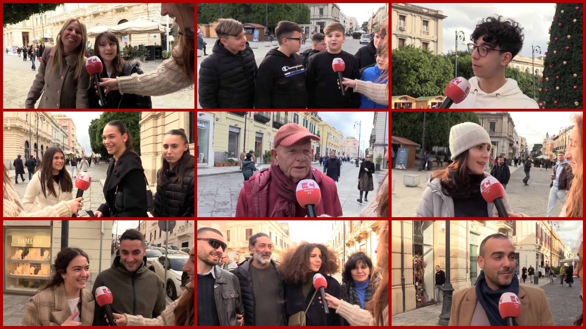 Tra partenze e ritorni Reggio si fa Natale: gli auguri dei reggini\n