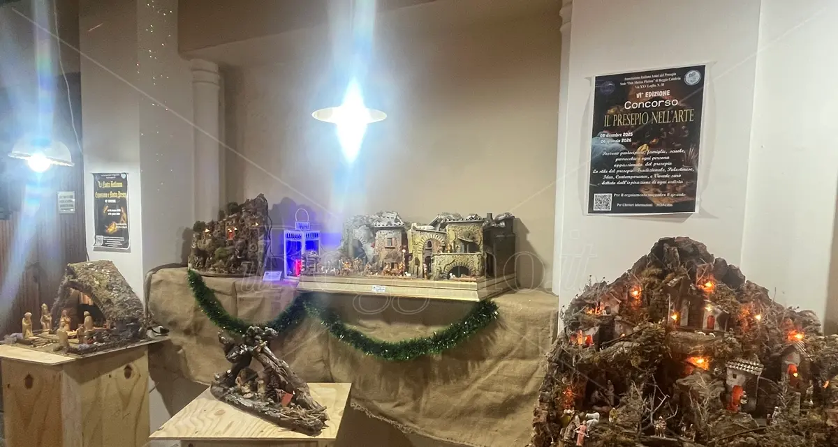 L'incanto della Natività tra Fede, arte e creatività: a Reggio la mostra \"La nostra Betlemme\"\n
