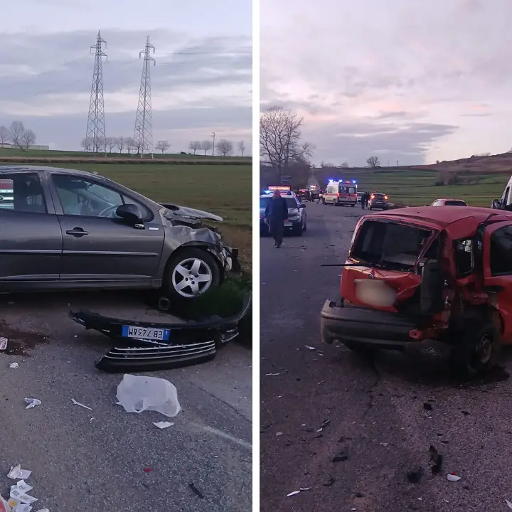 Pauroso incidente nel Vibonese, carambola tra 3 auto: 9 feriti, 4 sono minori