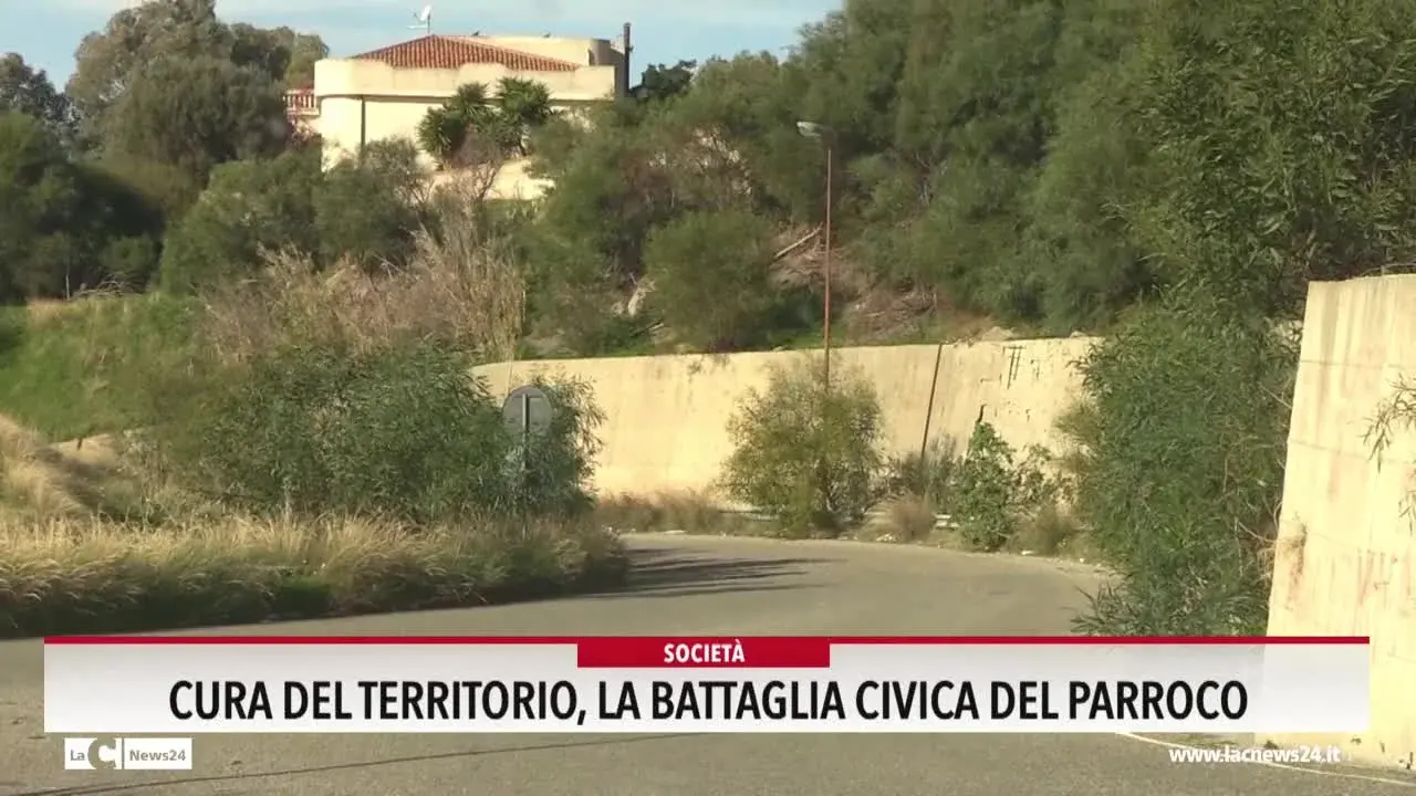 Cura del territorio, la battaglia civica del parroco