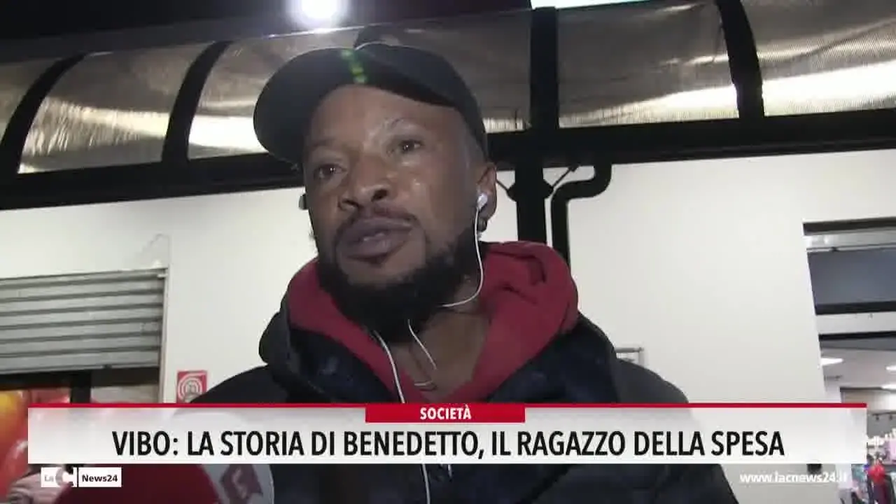 Vibo: la storia di Benedetto, il ragazzo della spesa