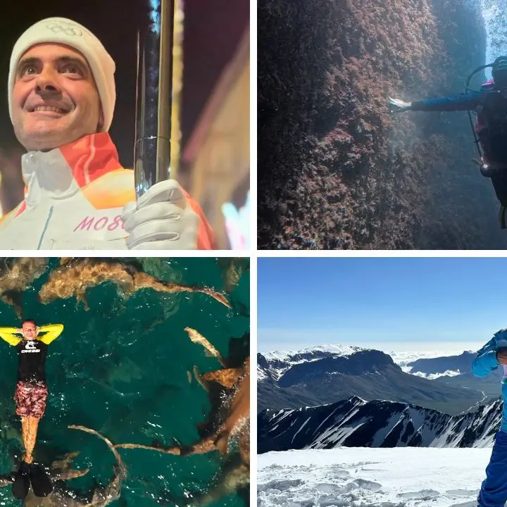 Dalla traversata a nuoto dello Stretto alle Olimpiadi Milano Cortina, Francesco Lagatta: «Il mio amore sconfinato per il mare e la montagna»\n