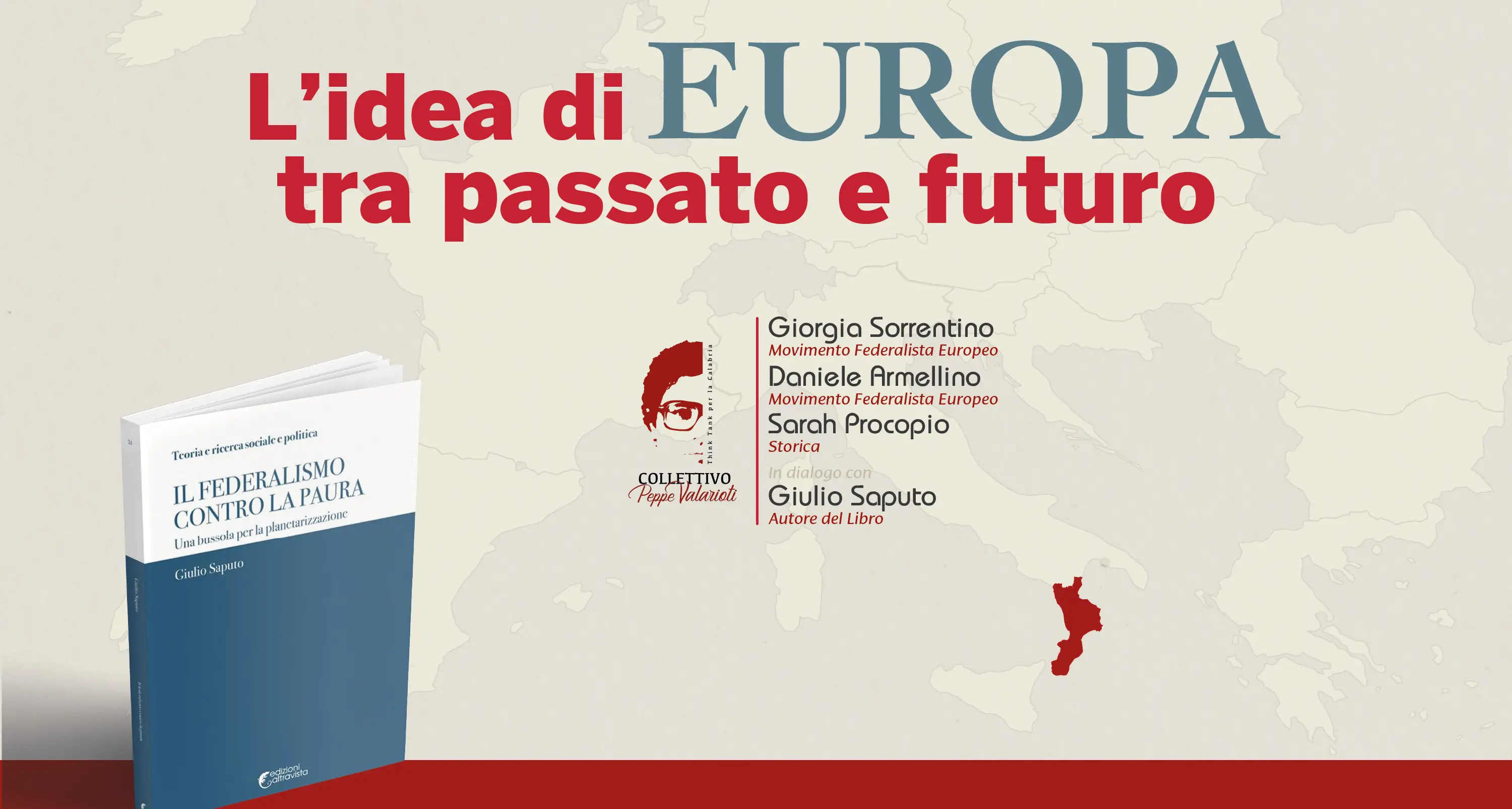 Pensare l’Europa oggi: a Catanzaro un dialogo pubblico tra passato e futuro\n