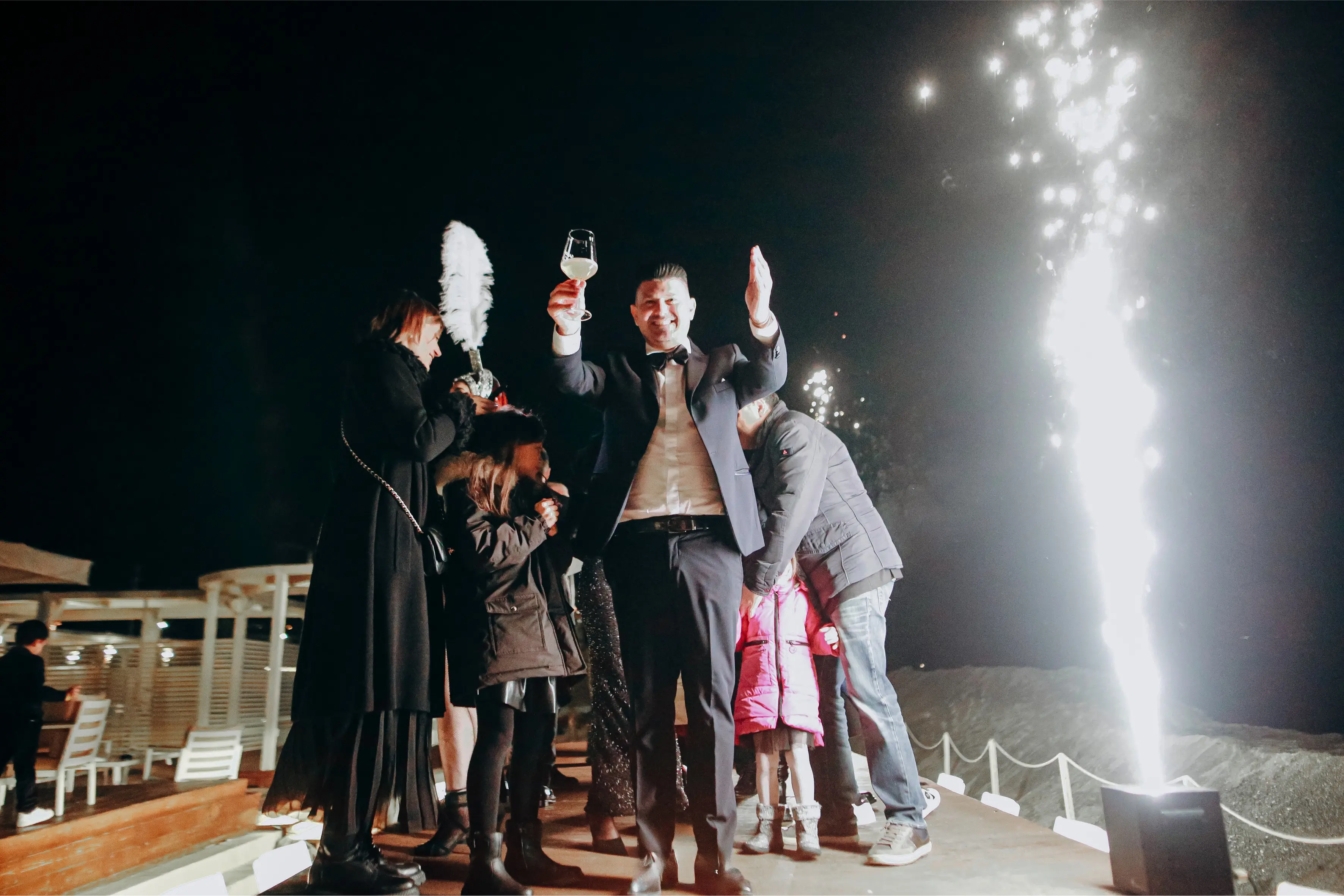 La celebre White House approda a Falerna in occasione del Capodanno\n