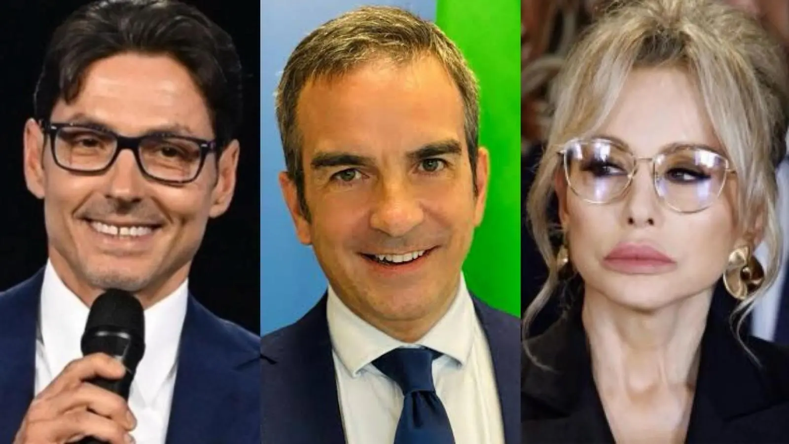 <p>Pier Silvio Berlusconi, Roberto Occhiuto e Marina Berlusconi</p>\\n