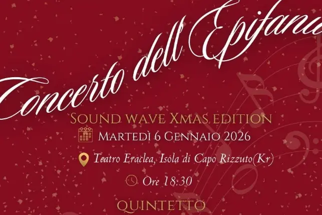 A Isola Capo Rizzuto una speciale Epifania:\u00A0la grande musica protagonista al Concerto del nuovo anno al teatro Eraclea\n