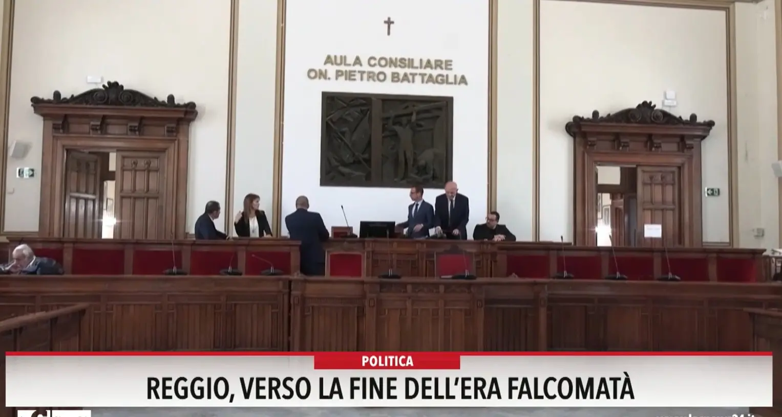 Reggio, verso la fine dell'era Falcomatà