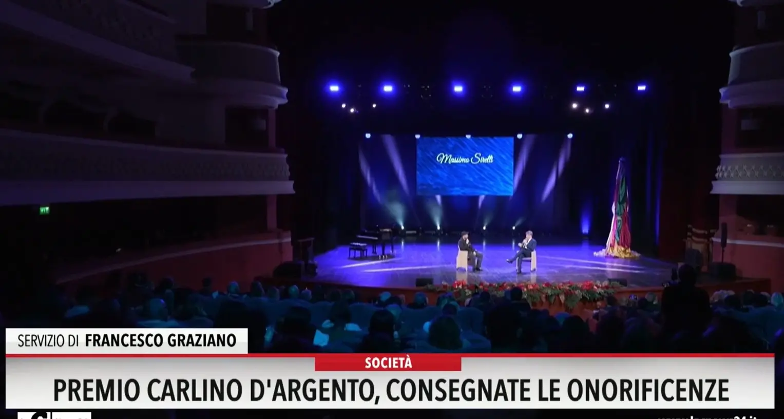 Premio Carlino D'Argento, consegnate le onorificenze
