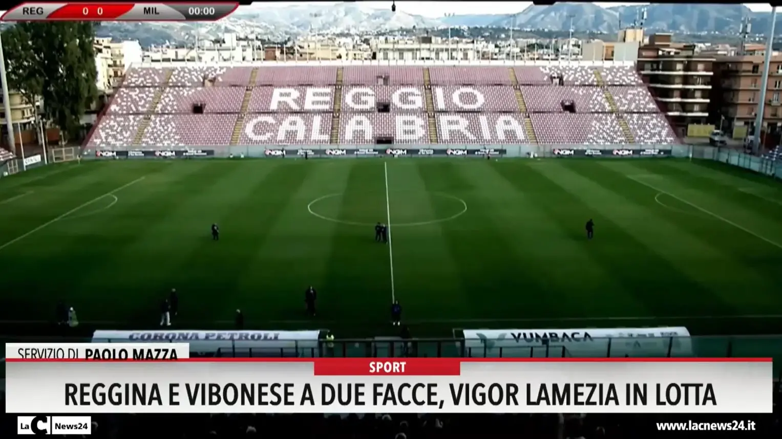 Reggina e Vibonese a due facce, Vigor Lamezia in lotta