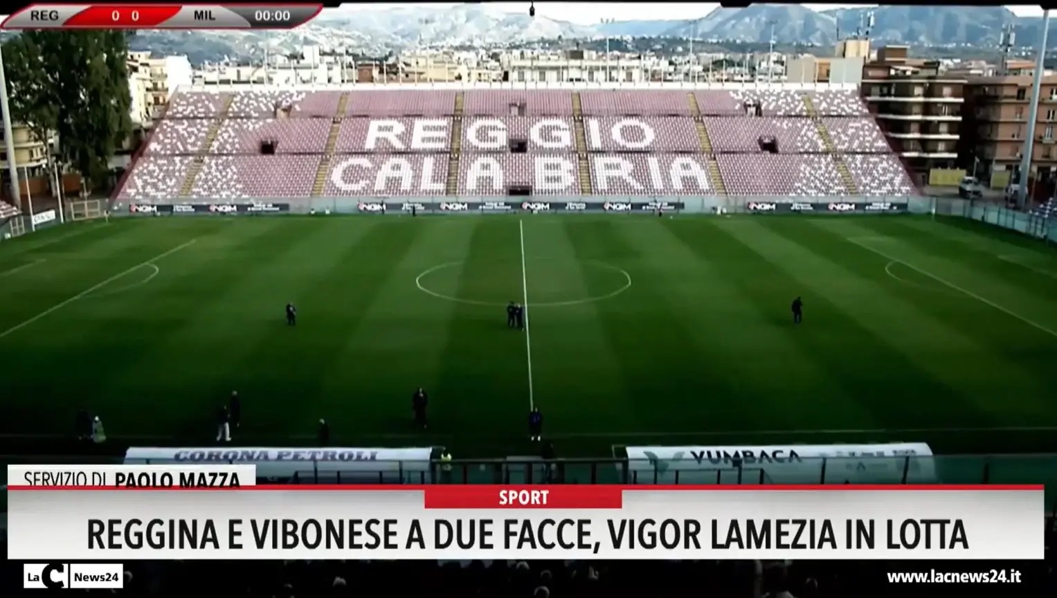 Reggina e Vibonese a due facce, Vigor Lamezia in lotta