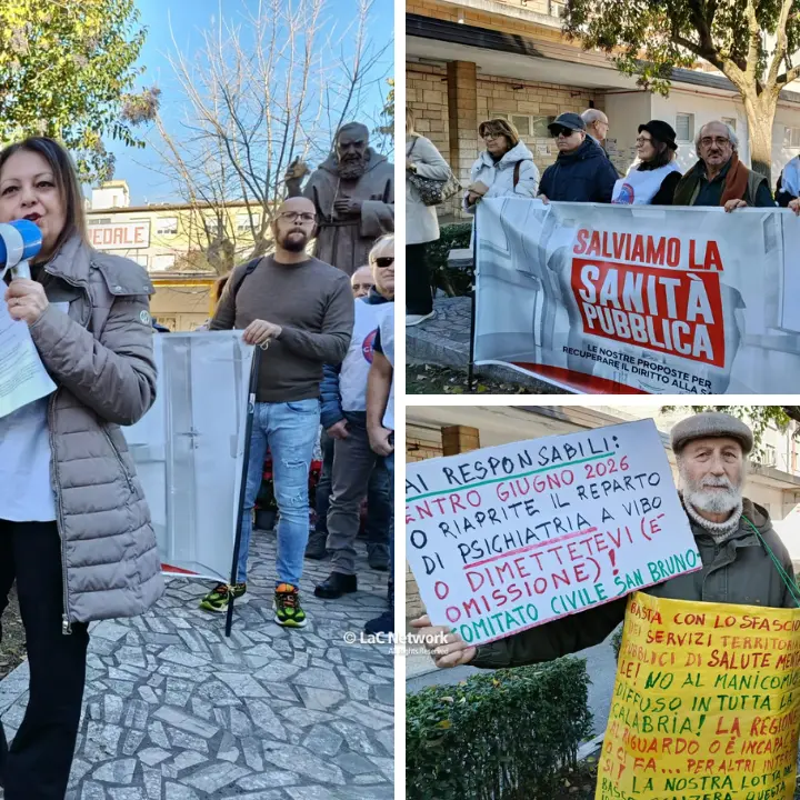 Sanità vibonese, comitati civici davanti allo Jazzolino: «Ora denunciamo tutti». E vanno dai carabinieri\n