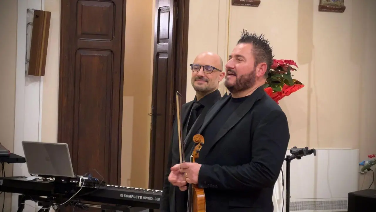 I maestri Andrea Miceli e Tommaso Morrone