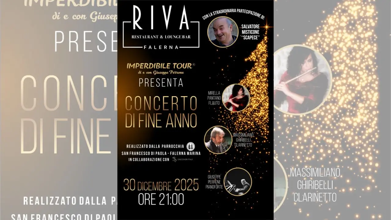 Concerto di Fine Anno a Falerna Marina: musica, talento ed emozioni il 30 dicembre