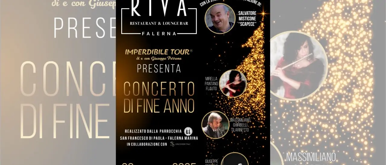 Concerto di Fine Anno a Falerna Marina: musica, talento ed emozioni il 30 dicembre
