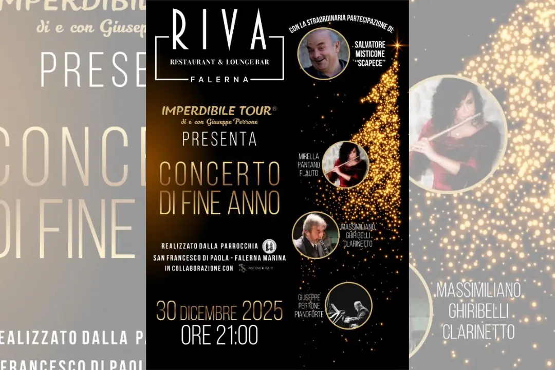 Concerto di Fine Anno a Falerna Marina: musica, talento ed emozioni il 30 dicembre