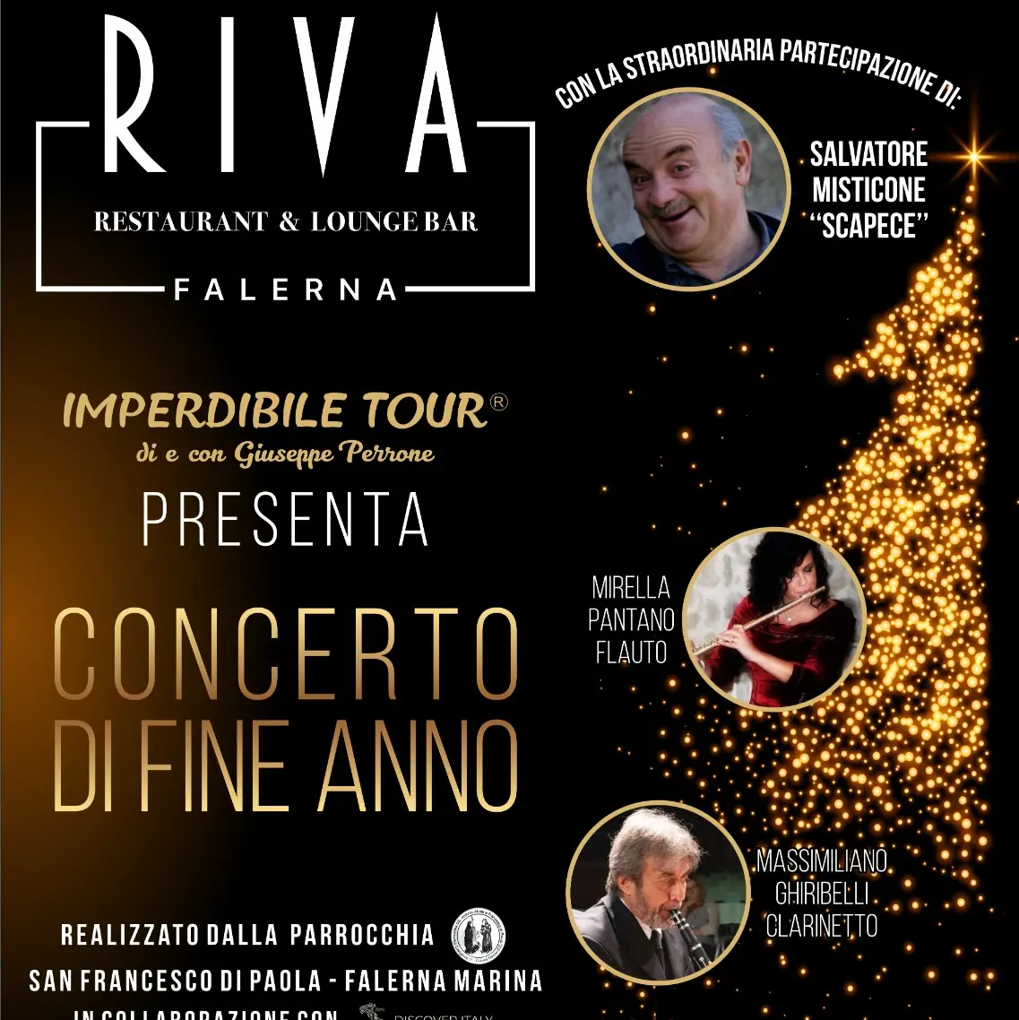Concerto di fine anno a Falerna Marina: musica, talento ed emozioni il 30 dicembre\n