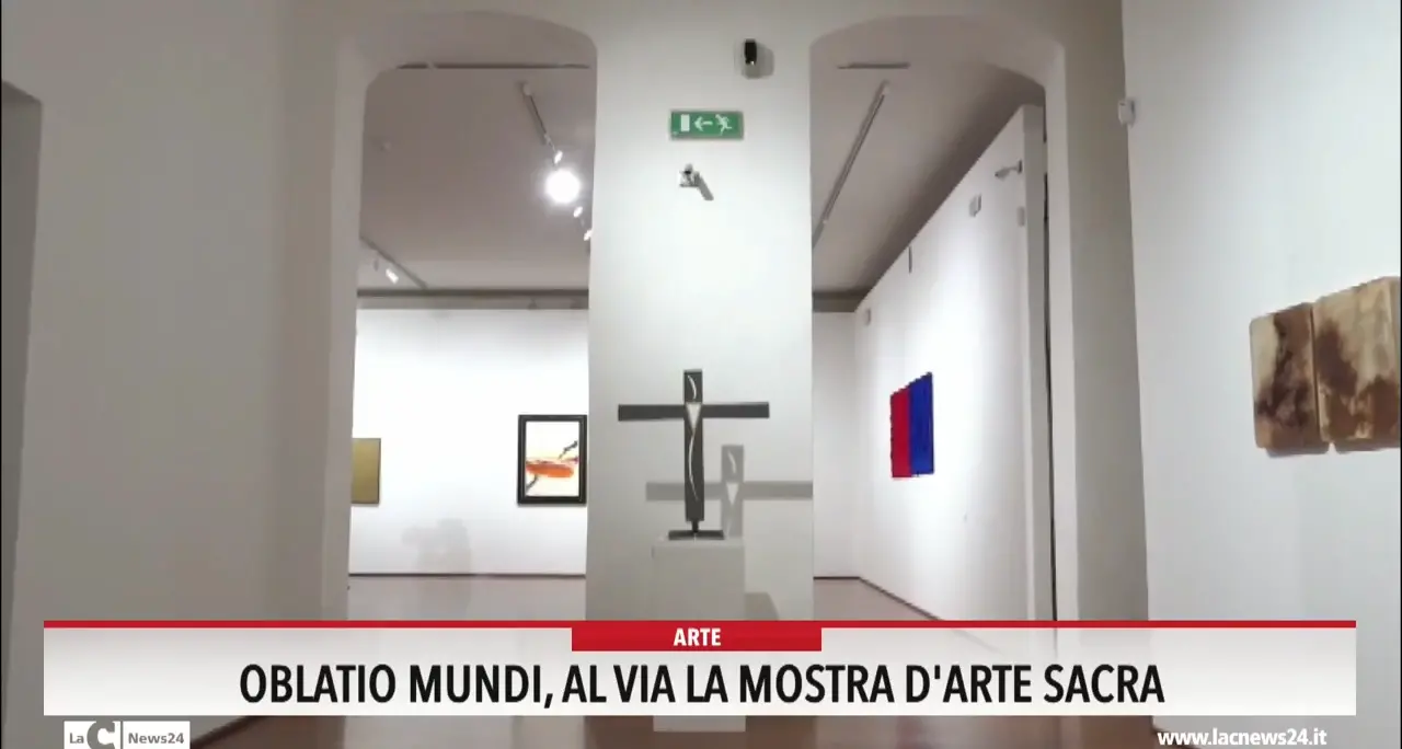 Oblatio Mundi, al via la mostra d'arte sacra