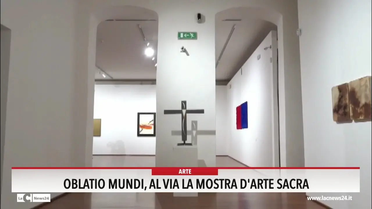 Oblatio Mundi, al via la mostra d'arte sacra