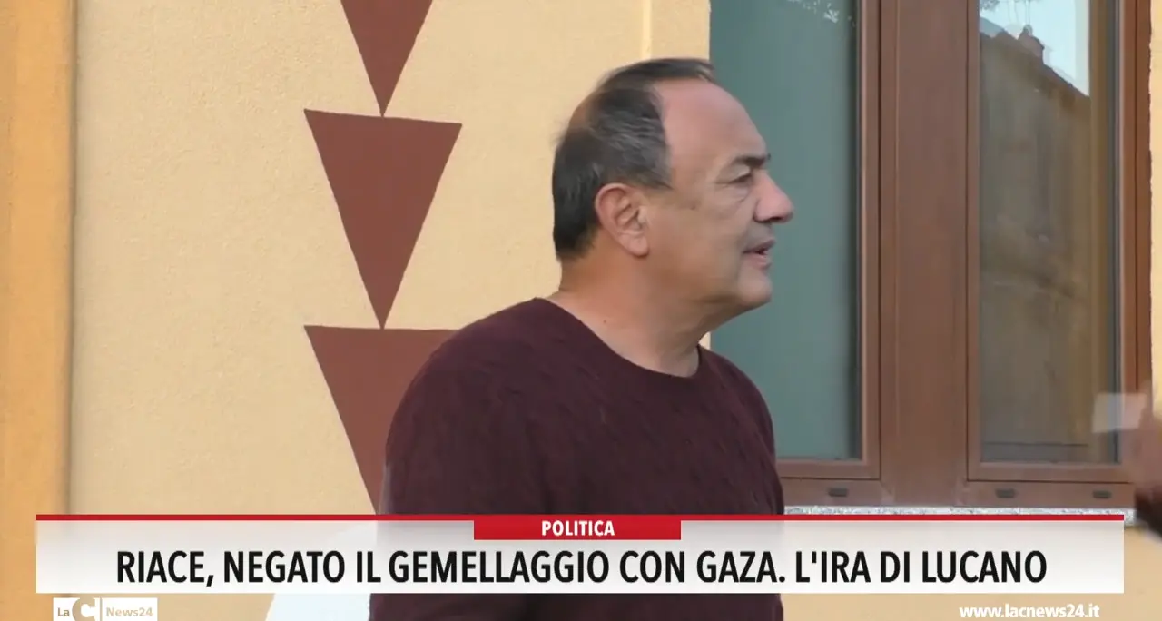 Riace, negato il gemellaggio con Gaza. L'ira di Lucano