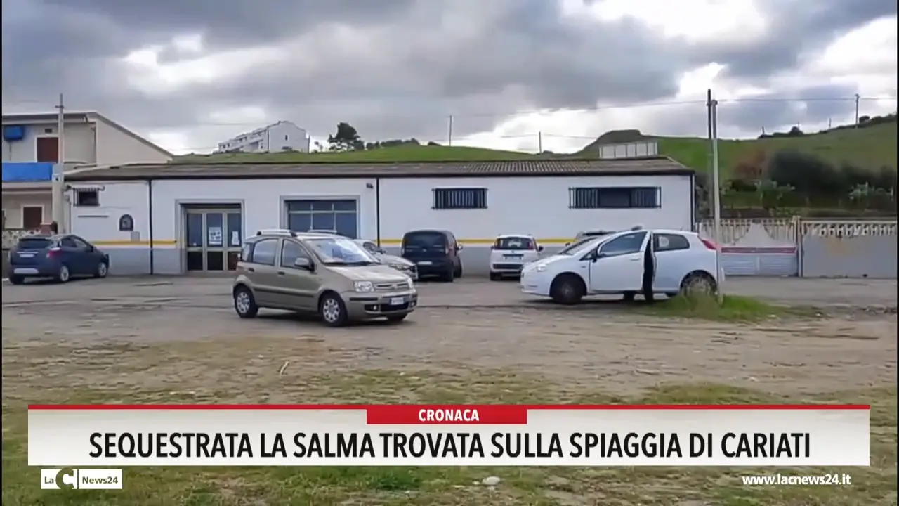 Sequestrata la salma trovata sulla spiaggia di Cariati