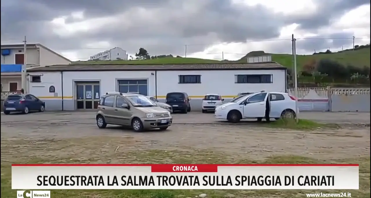 Sequestrata la salma trovata sulla spiaggia di Cariati