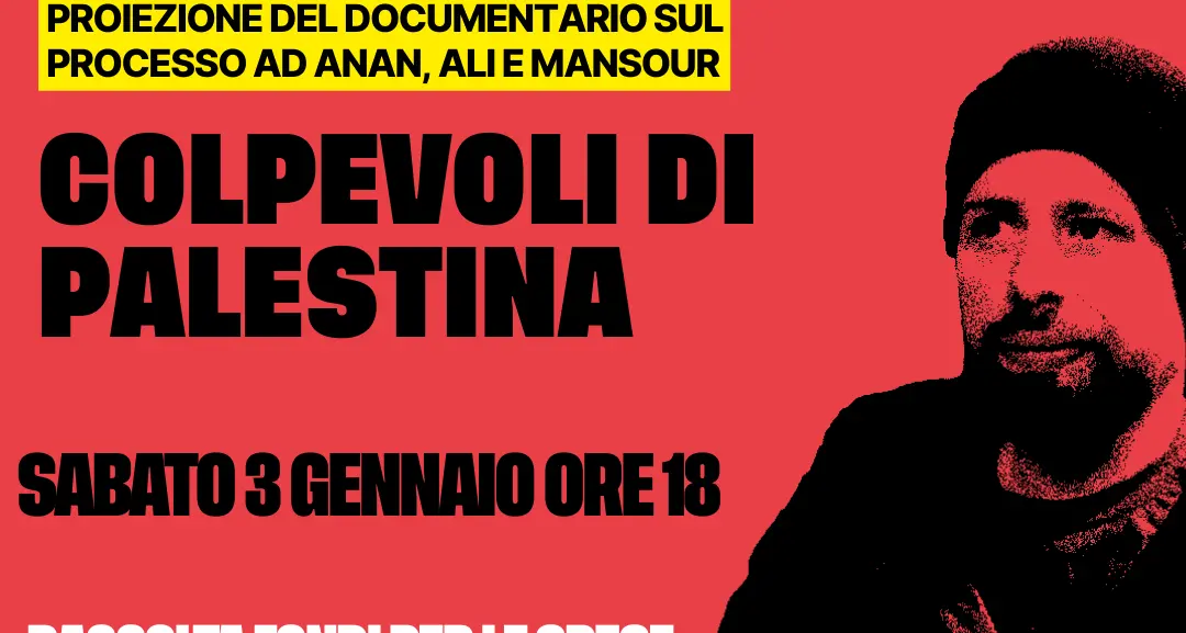A Rossano il documentario sul processo alla resistenza palestinese\n