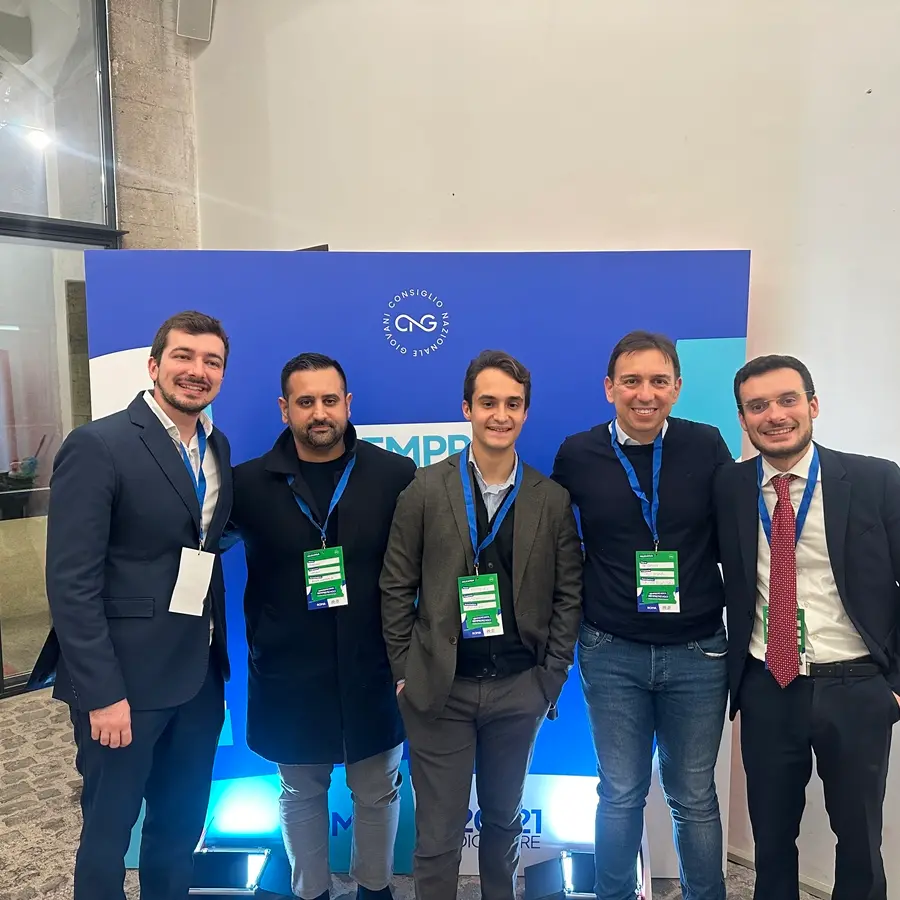 Castorina nella delegazione di Atena Mediterranea al congresso\u00A0del Consiglio Nazionale dei Giovani a Roma\n