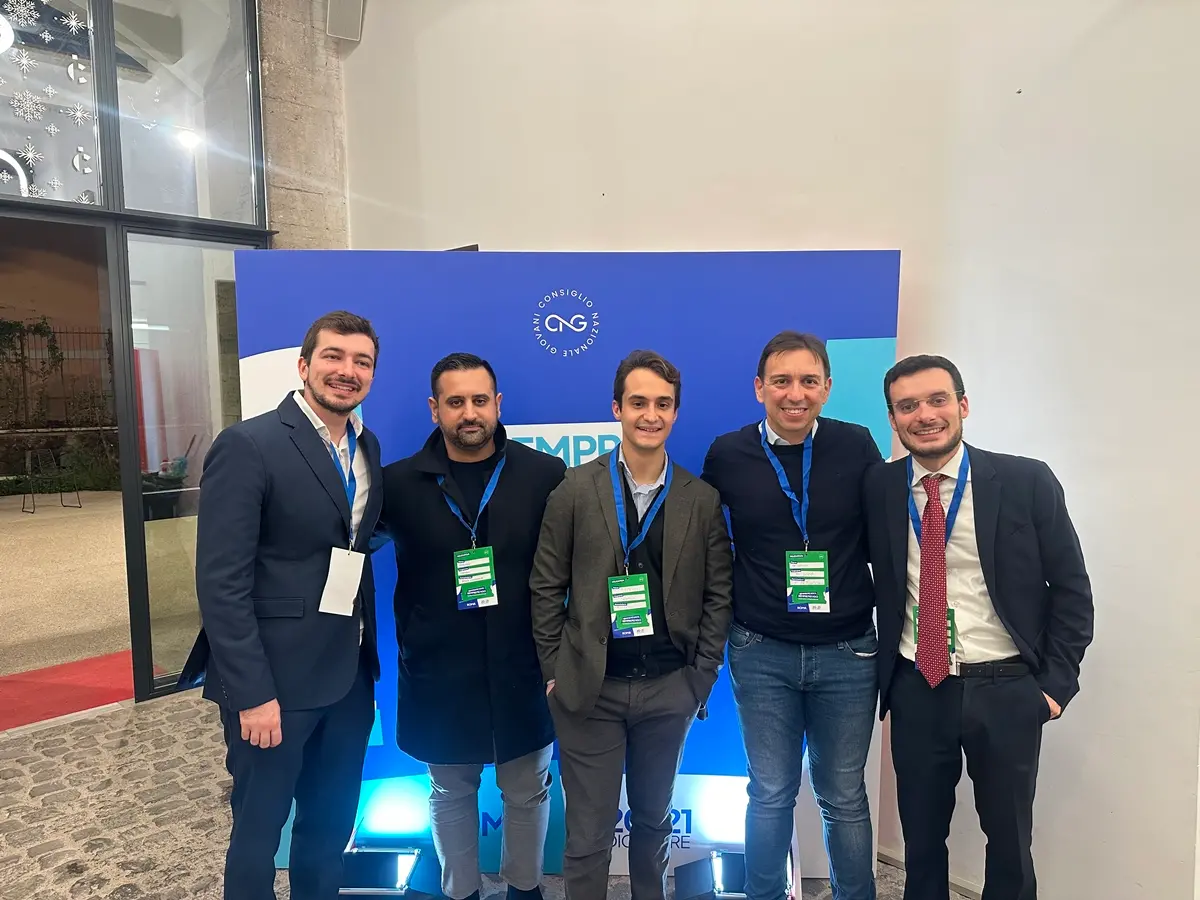 Castorina nella delegazione di Atena Mediterranea al congresso\u00A0del Consiglio Nazionale dei Giovani a Roma\n