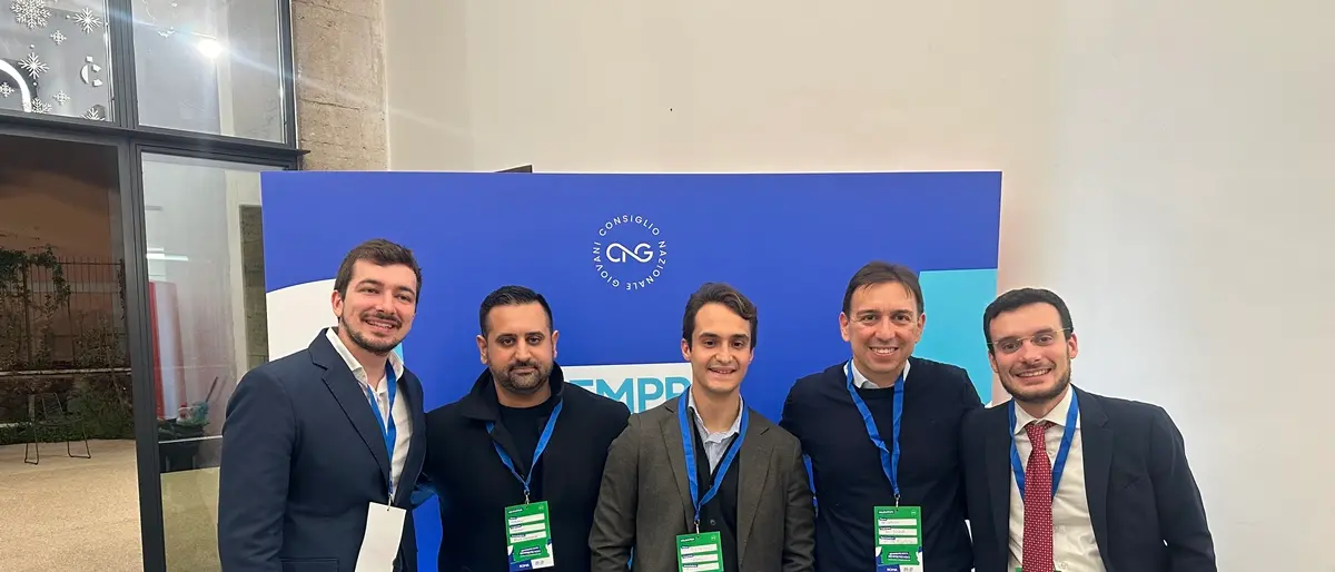 Castorina nella delegazione di Atena Mediterranea al congresso\u00A0del Consiglio Nazionale dei Giovani a Roma\n