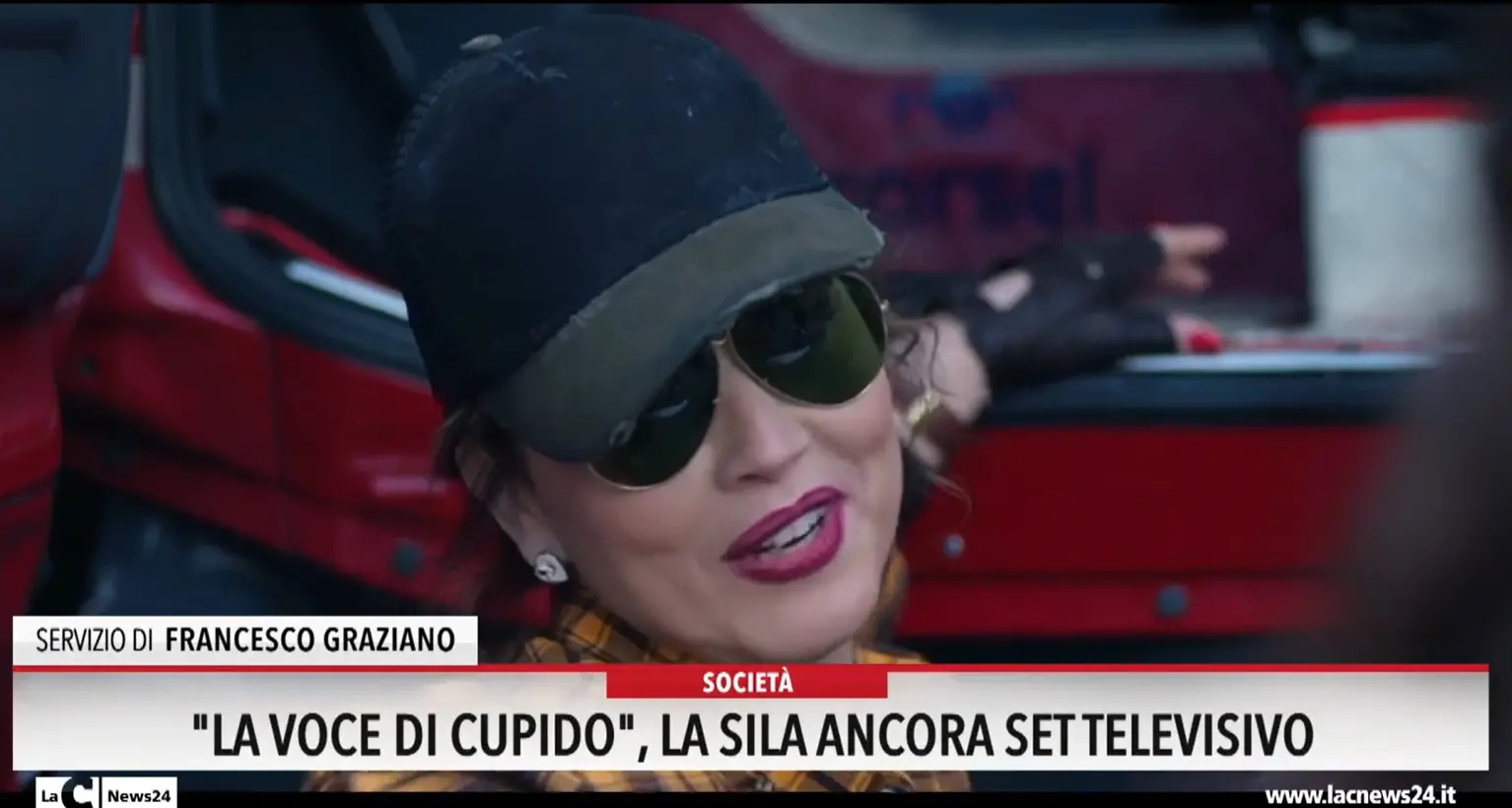 La voce di cupido, la Sila ancora set televisivo
