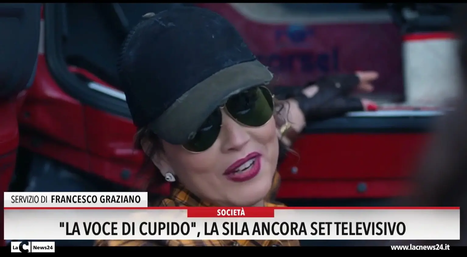 La voce di cupido, la Sila ancora set televisivo