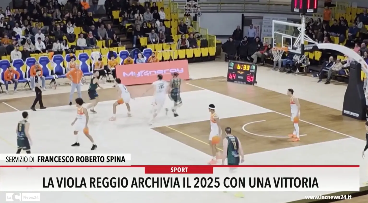La Viola Reggio archivia il 2025 con una vittoria