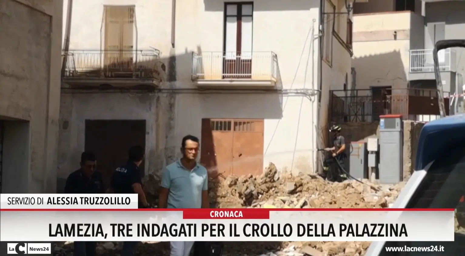 Lamezia, tre indagati per il crollo della palazzina