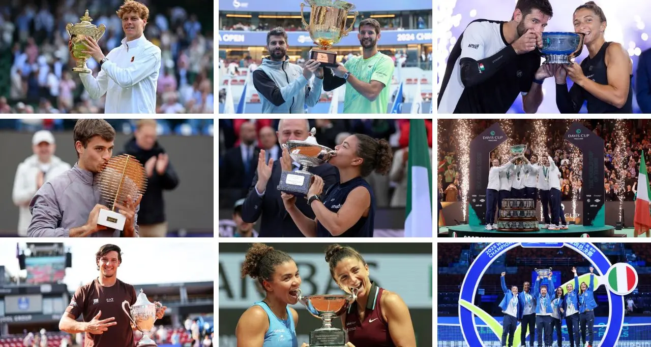 Italia padrona assoluta del tennis mondiale: ecco tutti i successi azzurri nel 2025\n